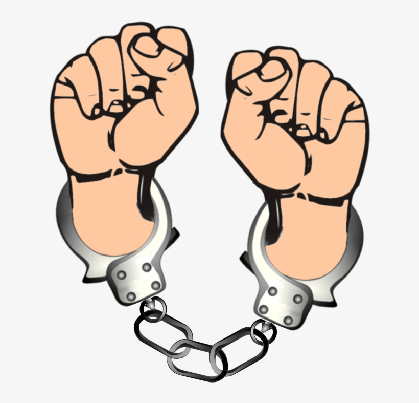 Handcuffed Tools Handcuffs Handcuffed Png Html Ixfmsu - Man In Handcuffs Clipart, transparent png download