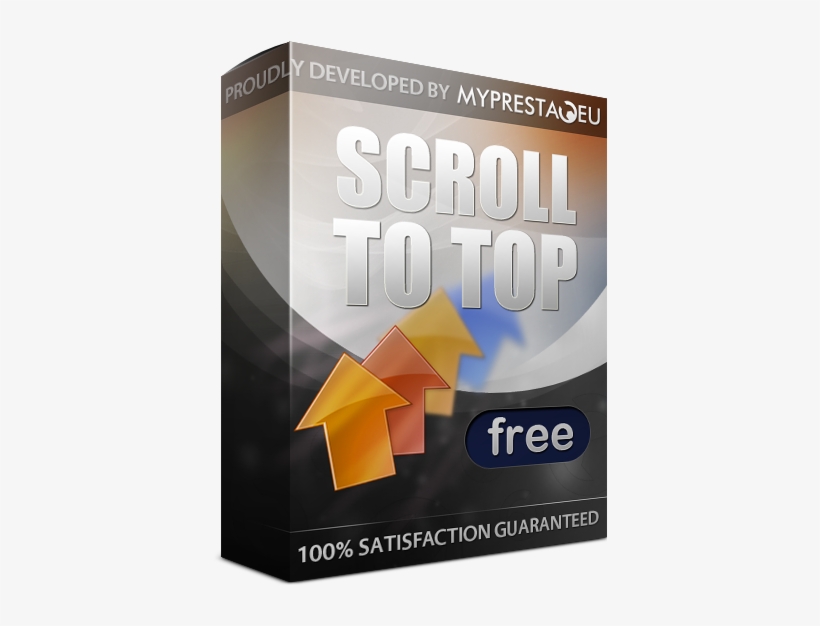 Prestashop Module Scroll To Top - Prestashop, transparent png download