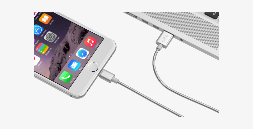 Durable Tamo Forever Steel Edition Lightning Cable, - Moshi Ivisor Glass - Screen Protector For Iphone 6, transparent png download