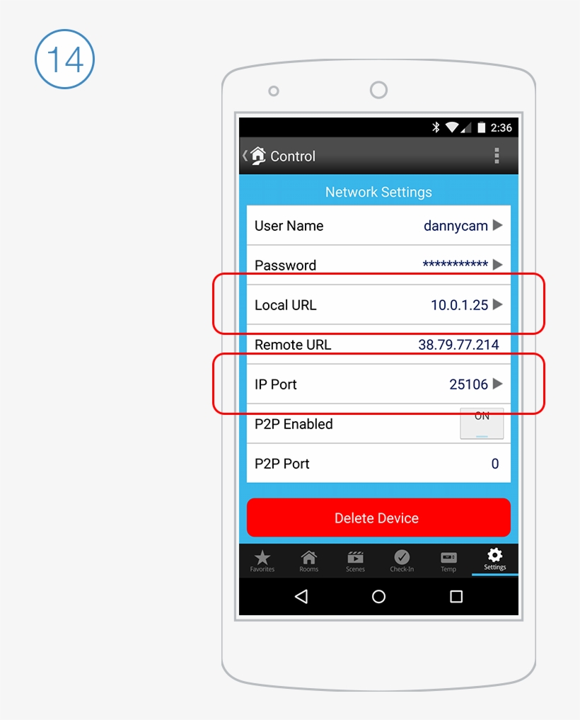Scroll Down And Write Down The Local Ip Address And - Iphone, transparent png download