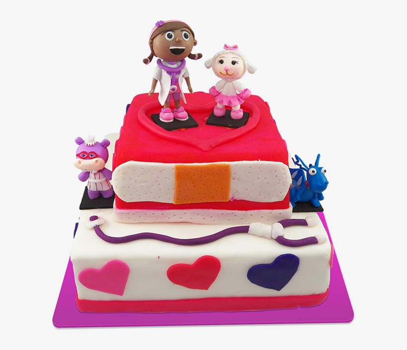 Torta Doctora Juguetes - Cake Decorating, transparent png download