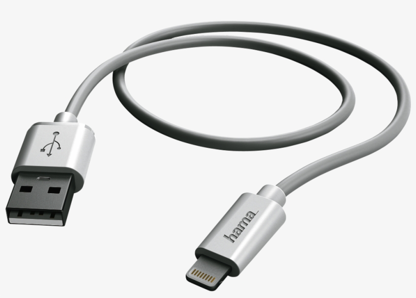 Usb Cable For Apple Iphone/ipod/ipad With Lightning - Lightning, transparent png download
