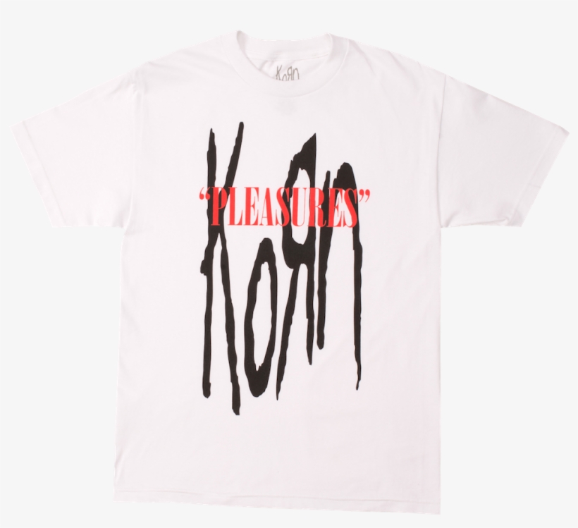 Korn White Shirt - Pleasures X Korn, transparent png download