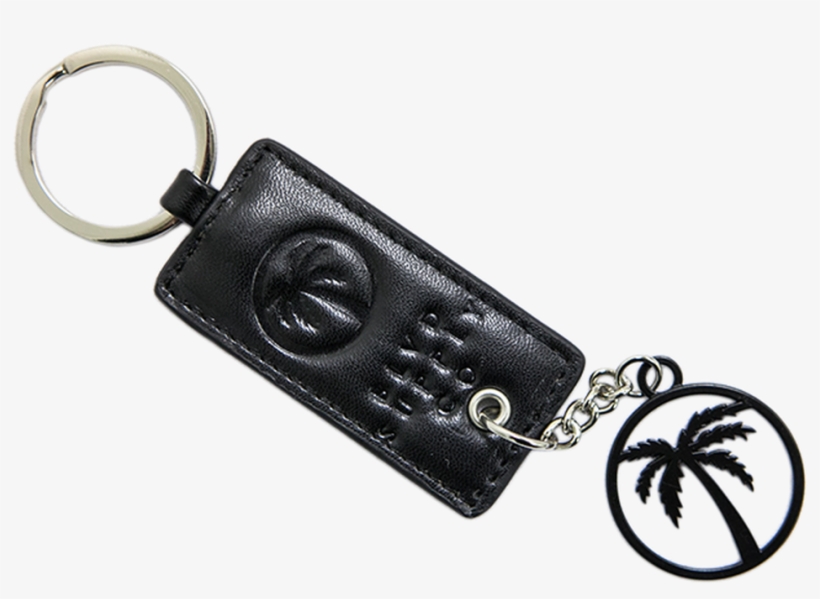 Blvd Supply Circle Palm Key Chain - Circle, transparent png download