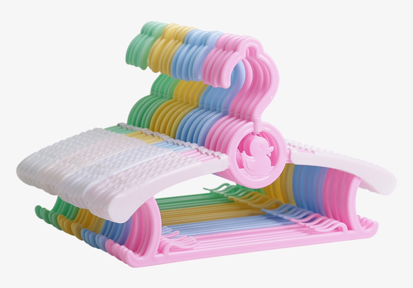 Children's Clothes Hanger Baby Clothes Rack Baby Child - Child, transparent png download