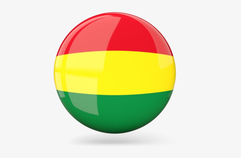 Download Illustration Of Flag Of Bolivia - Bolivia Round Flag Png ...