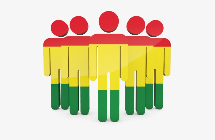 Illustration Of Flag Of Bolivia - Mexico Y Su Administracion, transparent png download