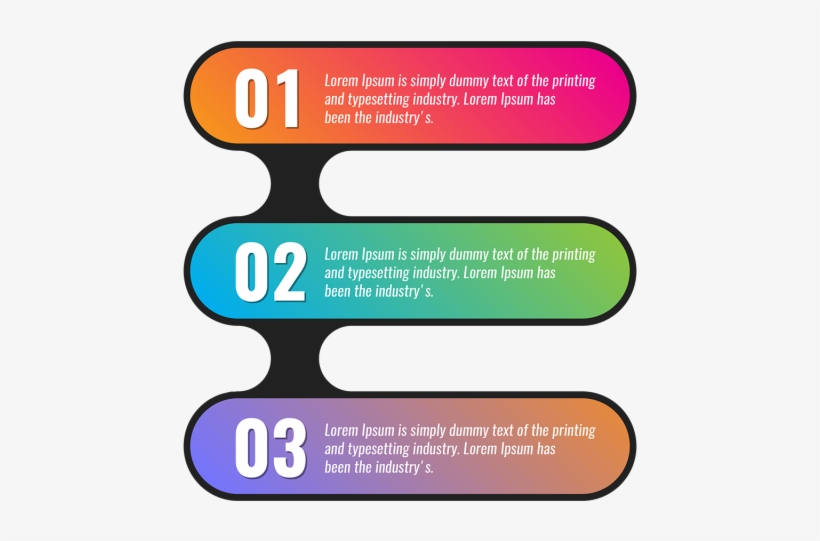 Colorful Info Graphics Pasos Elemento Del Proceso De - Art, transparent png download