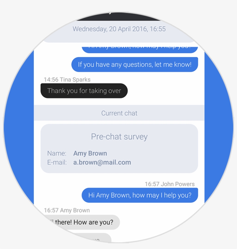 Live Chat Load History - Android Chat Window, transparent png download