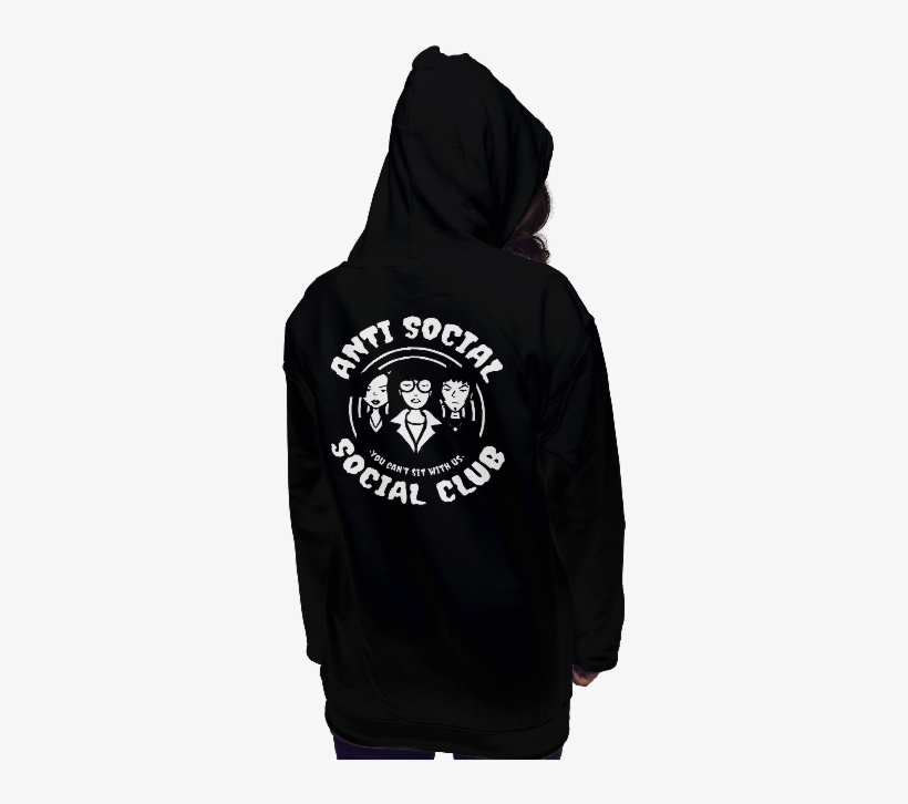 Anti Social Club - T-shirt, transparent png download