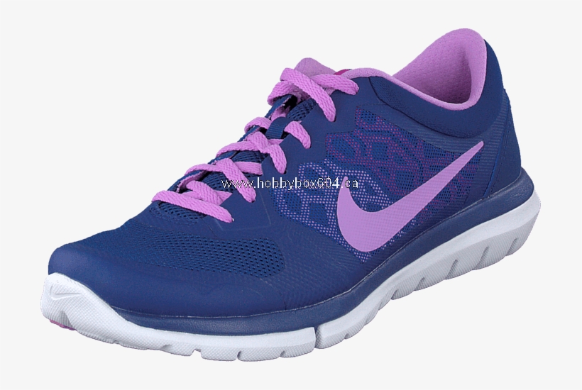 Nike 2015 Blue Purple Leather Women's Textile Wmns - Shoe, transparent png download