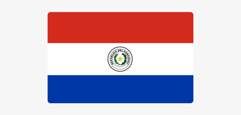 Paraguay H2h Stats - Flag Of Paraguay Keramik Herz-ornament, transparent png download