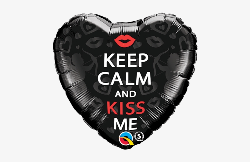 18" Corazón Keep Calm And Kiss Me - Keep Calm And Do Presentation, transparent png download