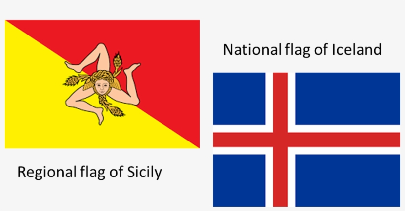 I'm Sure That, Like Me, You Love Reading Books By Authors - Sicily Official Government Flags 12x18 Inches, transparent png download