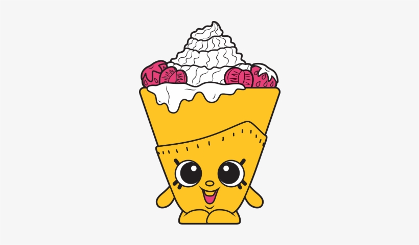 104770m 56188 Spkds3 Strawberry-crepe - Crepe Png, transparent png download