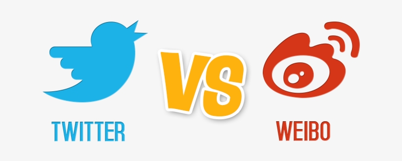 Twitter Vs Weibo - Weibo Vs Twitter, transparent png download