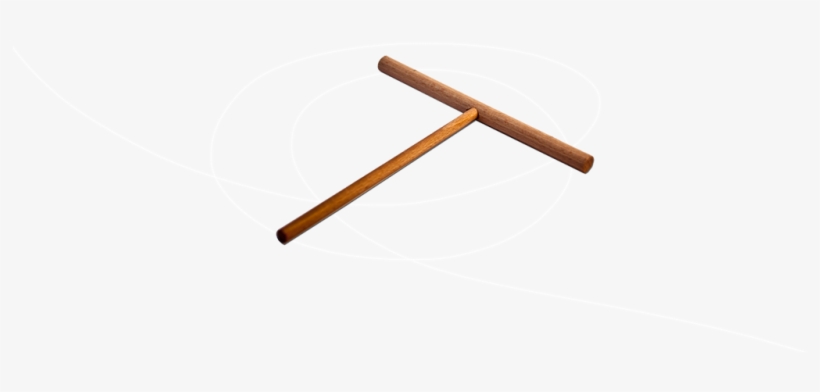 T Shaped Wooden Crepe Spreader - Wood, transparent png download