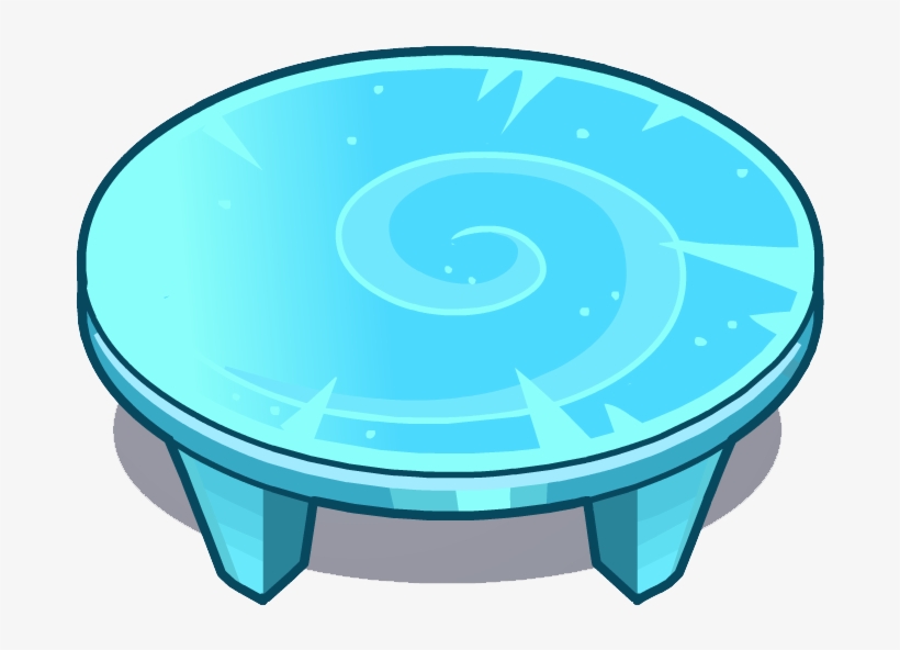 Ice Coffee Table In-game - Ice, transparent png download