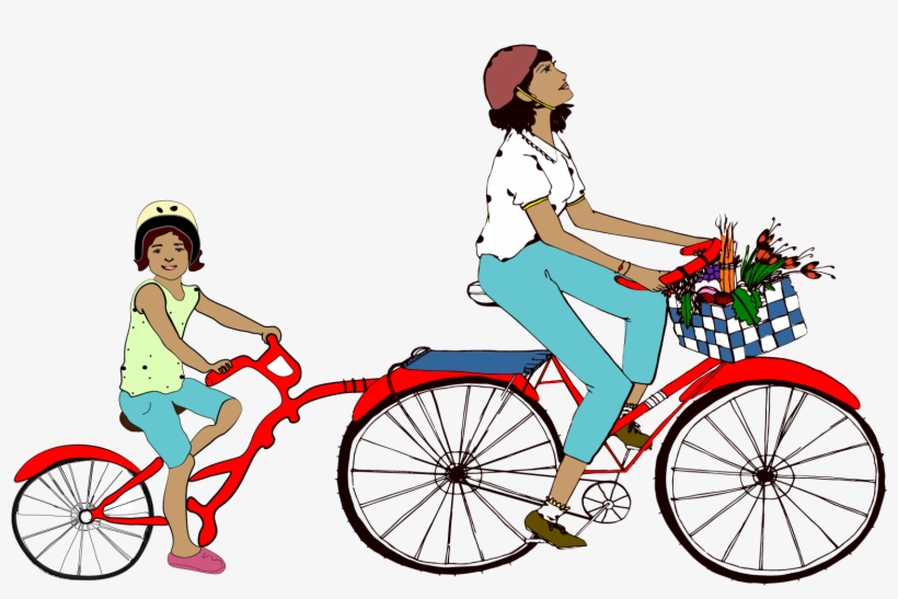 Charlotte Family Biking Guide - Hybrid Bicycle, transparent png download