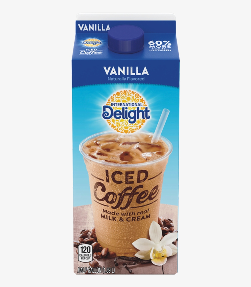 Vanilla Iced Coffee - International Delight Iced Coffee Vanilla, transparent png download