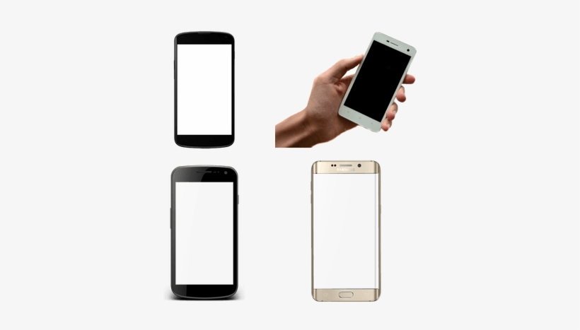 Guy Holding Phone Png, transparent png download