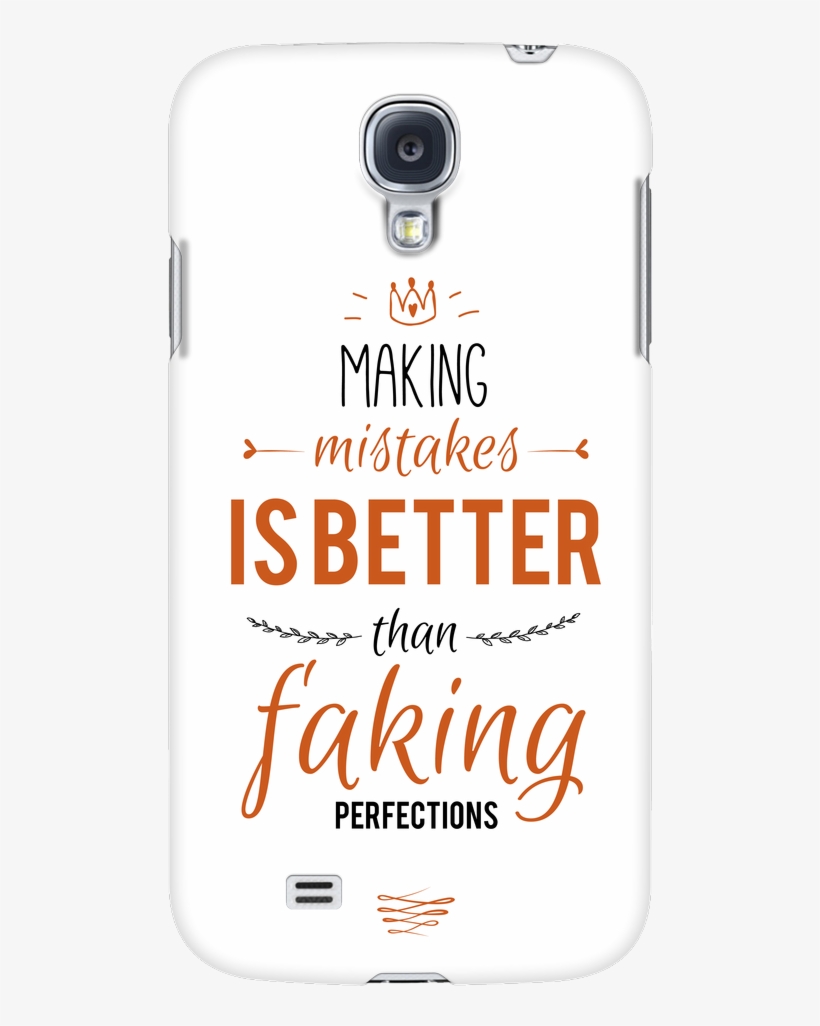 'making Mistakes Is Better Than Faking Perfection' - Darling Girls By Emma Burstall, transparent png download