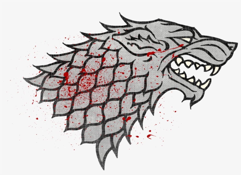 Winter Is Coming Wolf Symbol 1-0 - Game Of Thrones Glass Poster The North Remembers, transparent png download