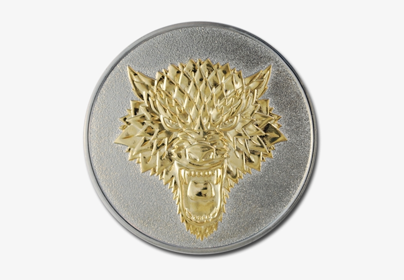 Winter Is Coming - Wolf Gold Png, transparent png download