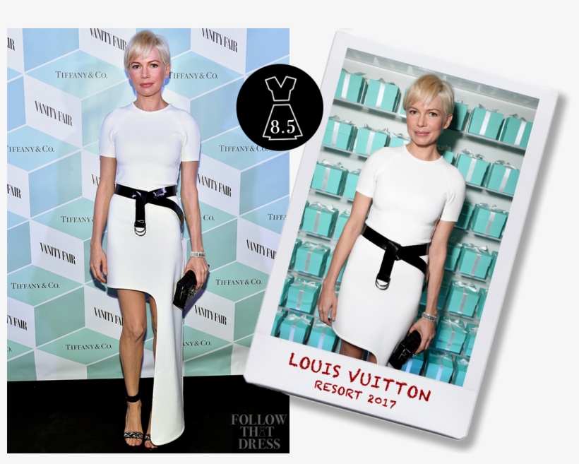 “custom Looks That Please Both Brand And Actress” - Vanity Fair Michelle Williams, transparent png download