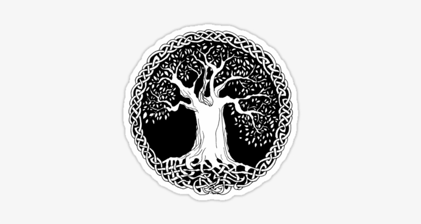 Celtic Wisdom Tree, By Icefaerie Drawing Trees, Celtic - Tree Celtic, transparent png download