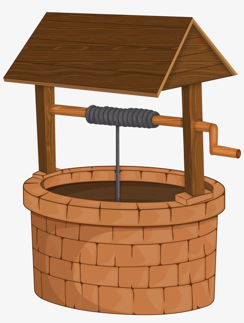 Wishing Well Png Clip Art - Well On A Hill, transparent png download