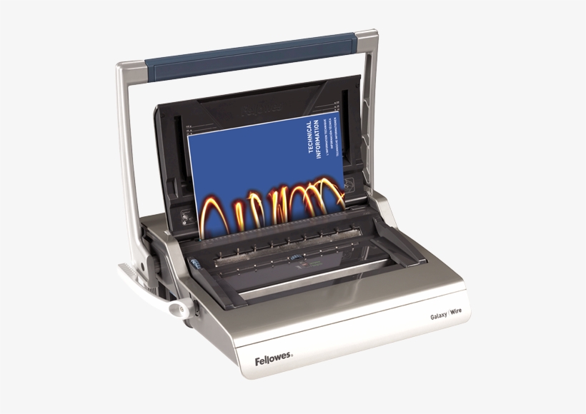Galaxy 130 Wire - Fellowes Galaxy Wire Binder, transparent png download