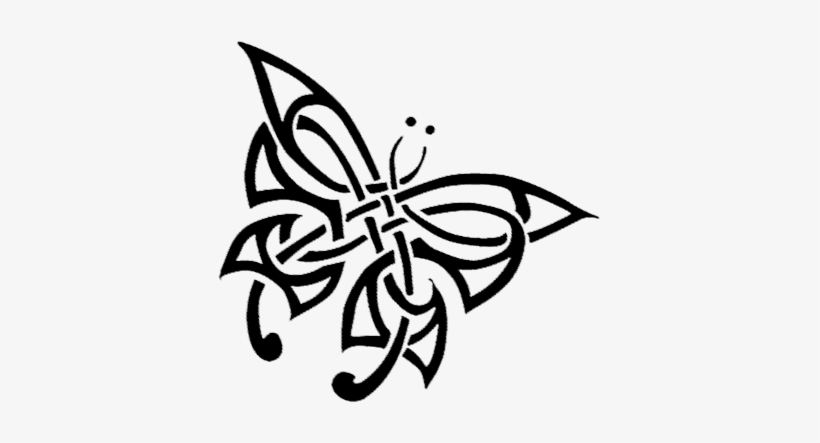 Celtic Symbolism - Celtic Butterfly, transparent png download
