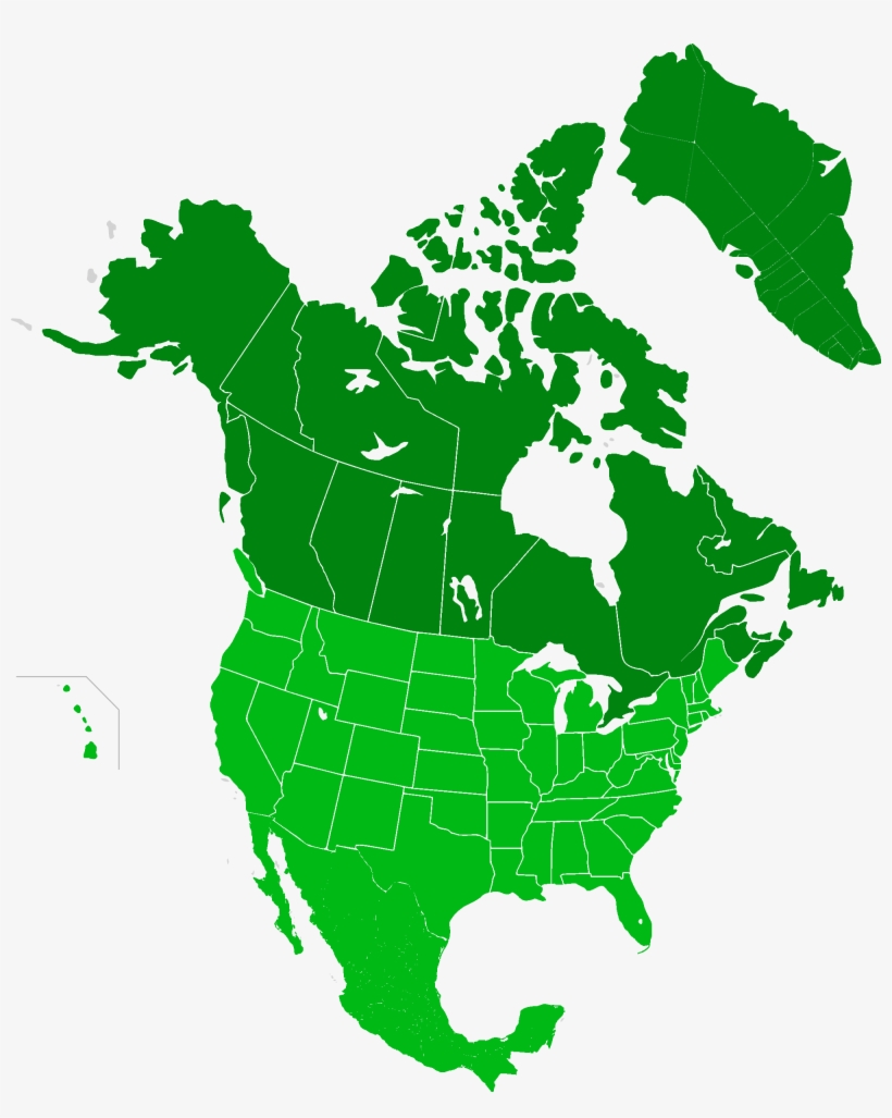 Location Of Canada - Mexico No Go Zone, transparent png download