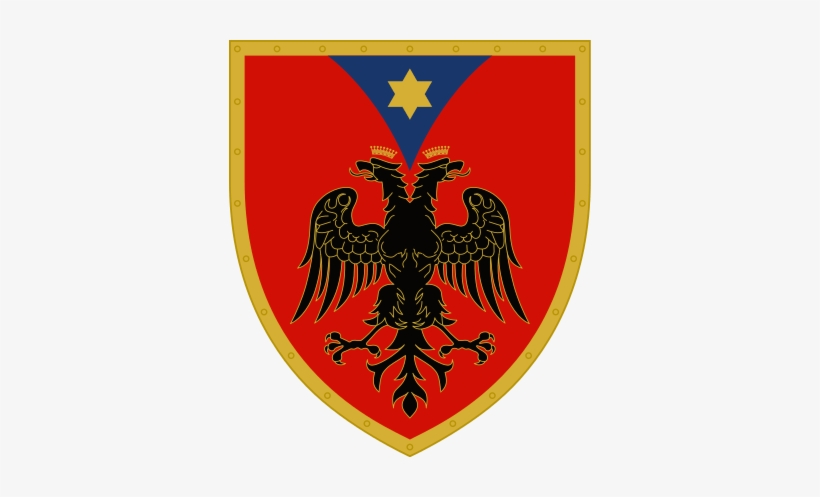 Bandera De La Liba De Lezhë Introducida Por Skanderbeg - Illyrian Coat Of Arms, transparent png download