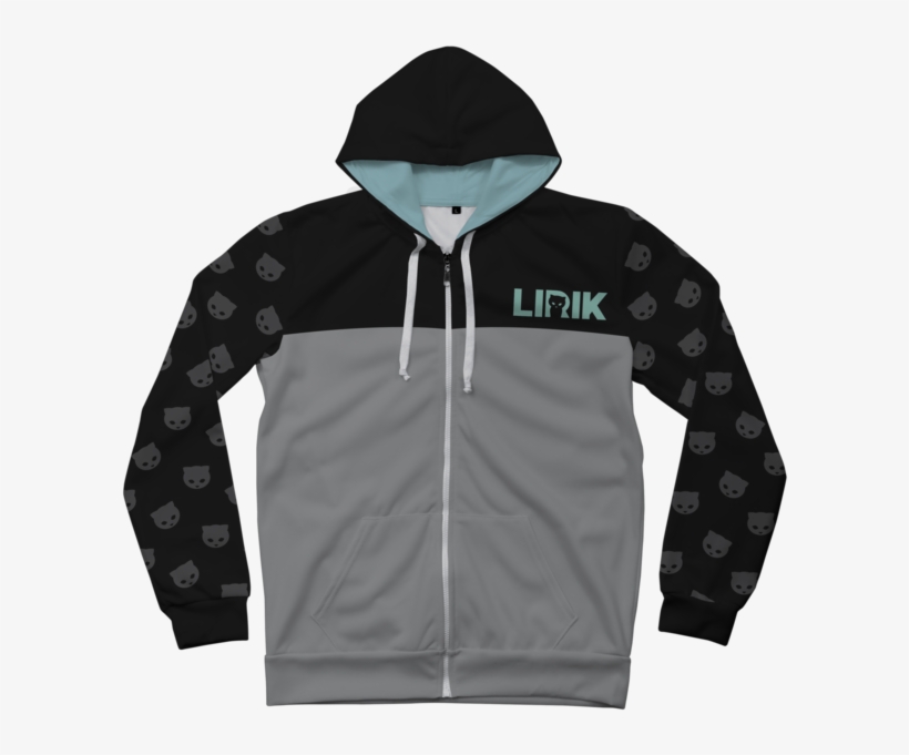 Grimace Sleek Zip Hoodie - Lirik Hoodie, transparent png download