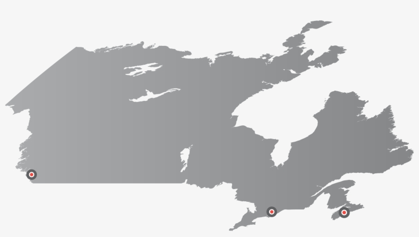 Canada Map - America, transparent png download