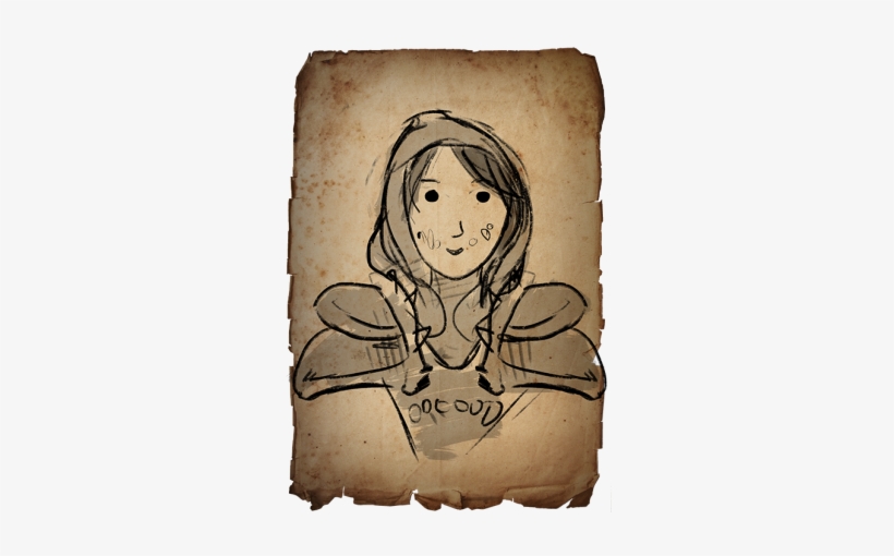 By The Lovely Grimace Aurlia Doodled By Grimace At - Sketch, transparent png download
