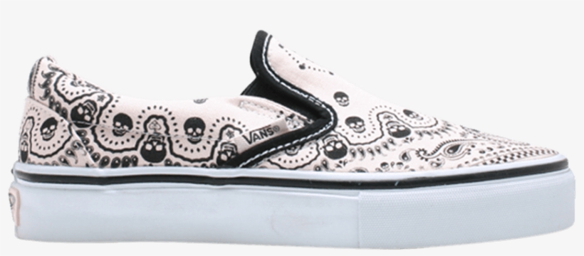 Slip-on Lx 'skull Bandana' - Slip-on Shoe, transparent png download