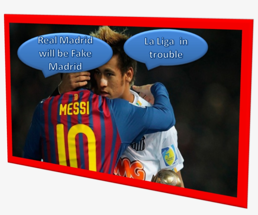 Messi Cleared The Doubts About Neymar Being Able To - Neymar And Messi Memes, transparent png download
