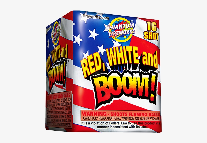Red, White, And Boom - Red White And Boom Firework, transparent png download