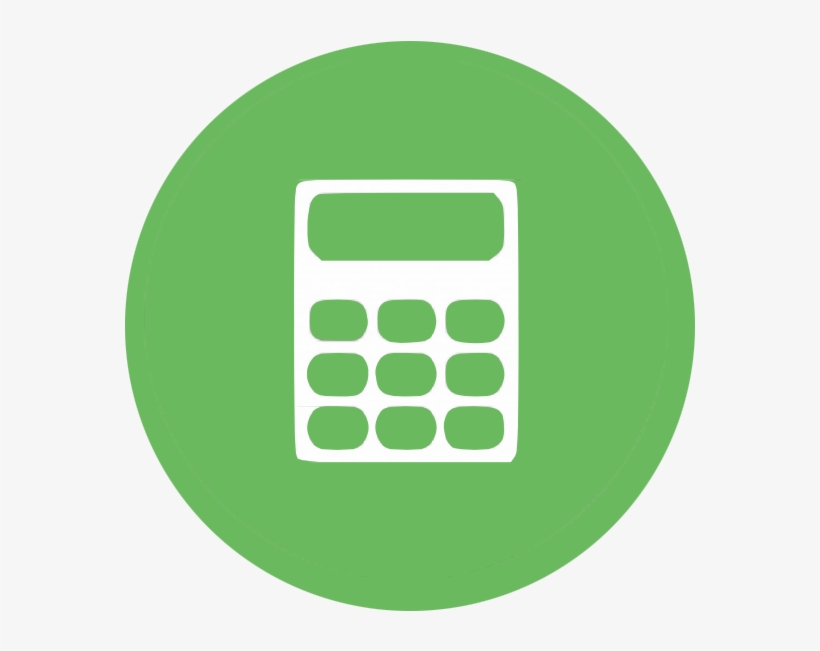 Accounting Green Icon, transparent png download