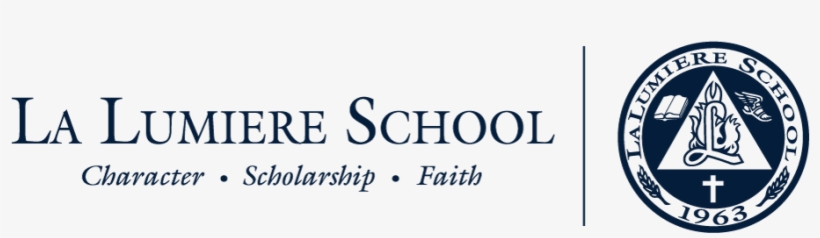 Lalu Logo Horiz Navy - La Lumiere School, transparent png download