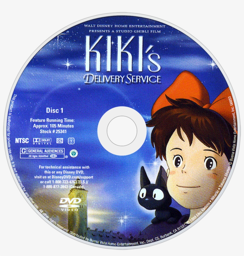 Kiki's Delivery Service - Dvd - Kiki's Delivery Service 2-dvd, transparent png download