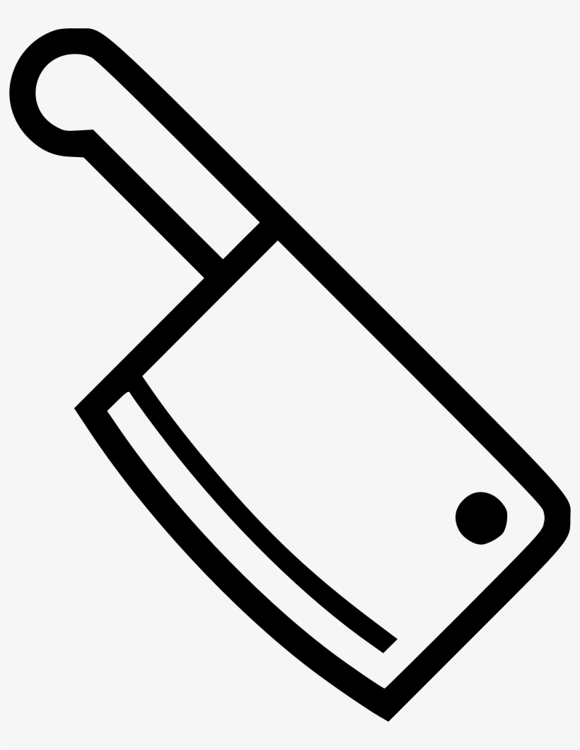 Meat Cleaver Comments - Meat, transparent png download
