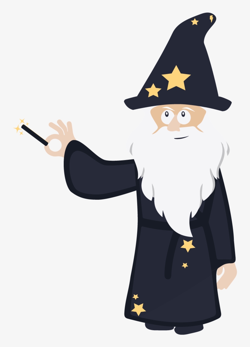 Wizard - Illustration, transparent png download