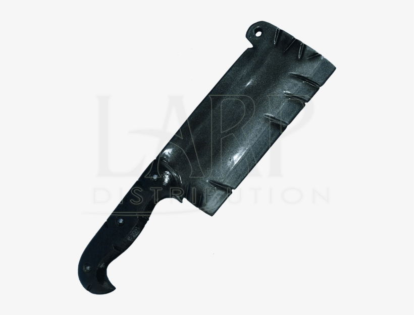 Larp Meat Cleaver - Larp Dark Moon Riot Shield Uk, transparent png download