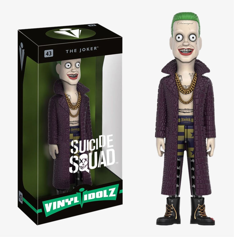 Funko Vinyl Idolz Dc Suicide Squad The Joker 9" Premium - Vinyl Idolz Suicide Squad, transparent png download