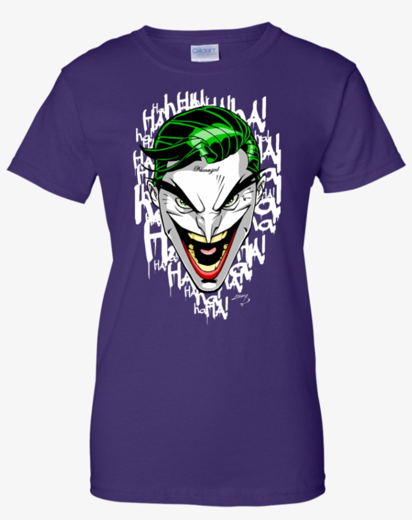 Suicide Squad Joker Shirt Batman Harley Quinn Dc Comics - Shirt, transparent png download