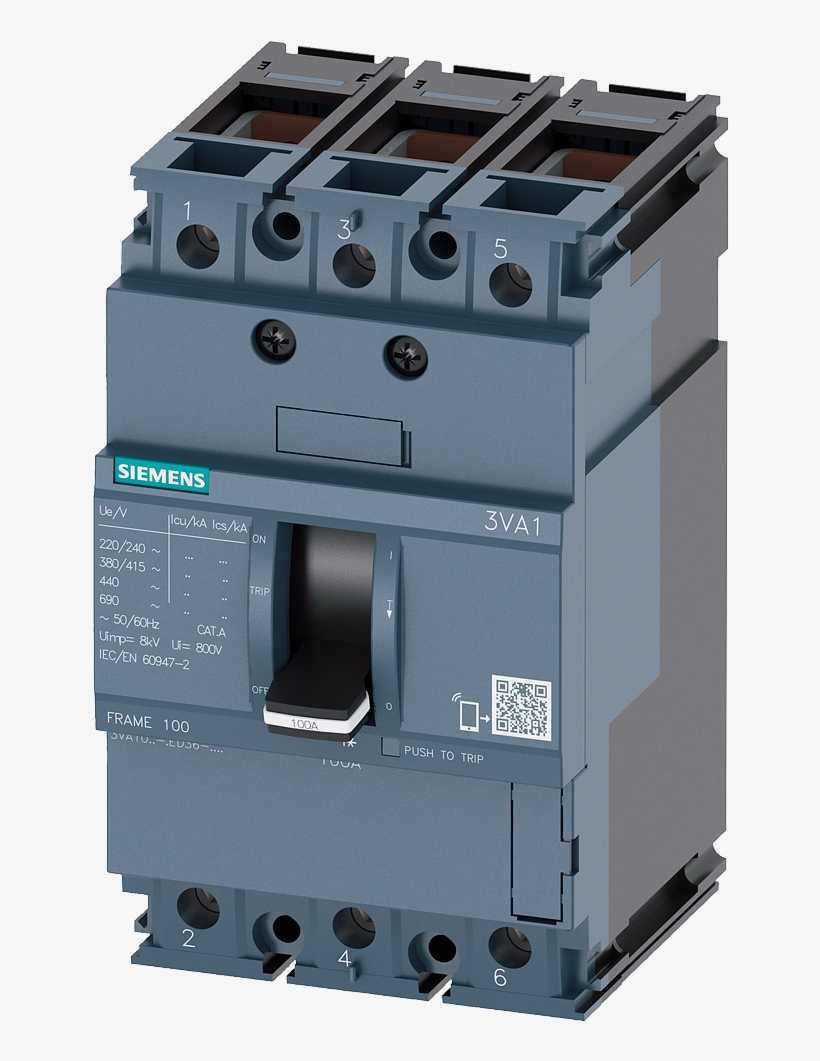 Siemens - Mccb - Siemens 3va1110, transparent png download